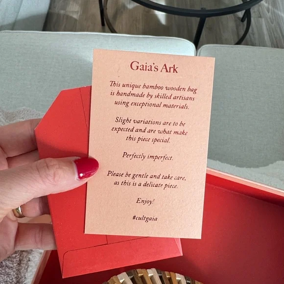 BRAND NEW Cult Gaia Gaias Ark Micro Crossbody in Ash Multi with removable straps - Picture 3 of 5